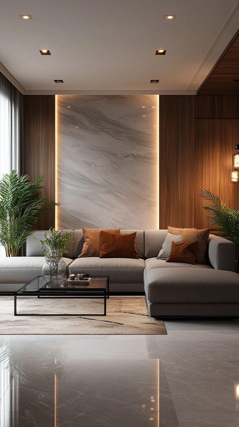 A complete home interior by La'espace, Hyderabad