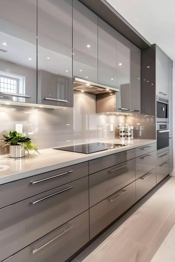 A galley kitchen that stays bright, detail 1
