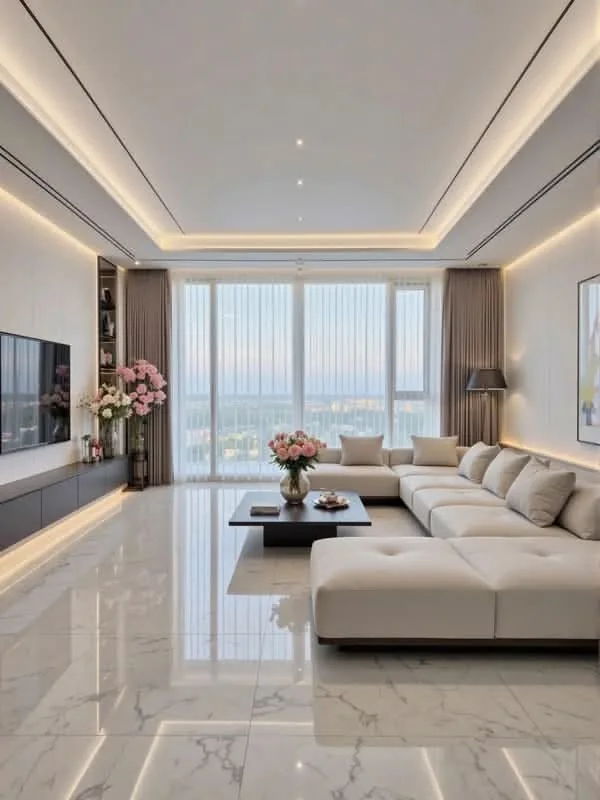 A home planned as one long view, detail 1